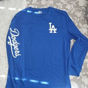 LA DODGERS LONG SLEEVE TOP